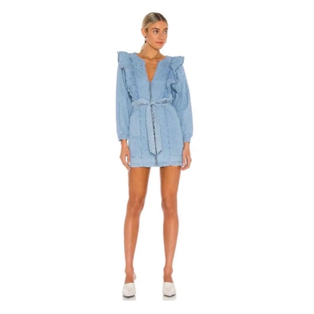 Free People Imogene Dress May Blue NWT Size Small